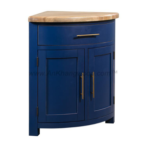 Minimalist Style Solid <b>Wood</b> <b>Corner</b> <b>TV</b> <b>Unit</b> Modern Oak/Pine/Acacia Wooden Furniture for Hotel Living Room Space-Saving Vietnam - Product Image 3
