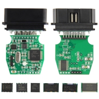 MINI VCI untuk Toyota TIS Techstream V18.00.018 FTDI untuk J2534 OBD Alat Pemindai Diagnostik Mobil Kabel MINI-VCI