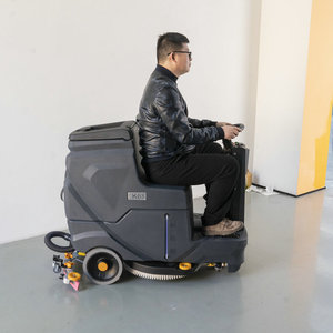 Autolaveuse de sols de qualité supérieure, modèle Rider, pour usage industriel, entrepôts et gymnases - Product Image 3