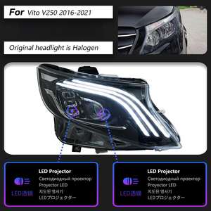 メルセデス・ベンツ用 Vito W447 2016-2023 LEDヘッドライト ヘッドランプ DRL プロジェクターレンズ ダイナミック カーアクセサリー 改造 - Product Image 5