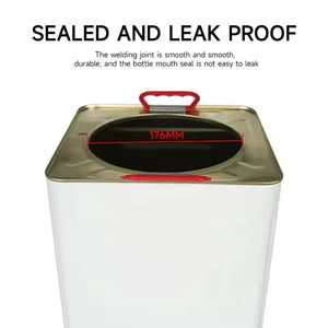 Оптовая продажа, квадратная большая жестяная банка для чая, большая высокая черная винтажная жестяная банка для чая, контейнер для конфет, кофе, печенья, металлическая жестяная коробка - Product Image 5