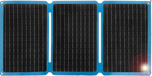 Bolsa plegable de carga solar con salida USB + tipo C de 30W 18V, energía solar portátil para exteriores - Product Image 3