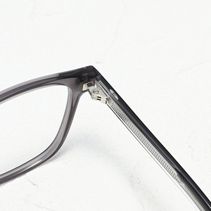 Monturas de gafas rectangulares de borde completo, color sólido, anti-UV, para adultos, unisex, corrección de la visión - Product Image 3