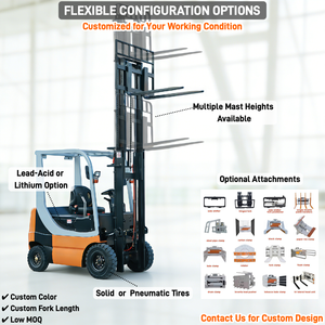 Elektrische heftruck 3000kg 3 ton tegengewichtstype - Product Image 5