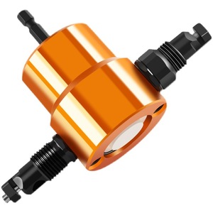 Cortadora de chapa metálica eléctrica de doble cabezal Jin Chengtai, herramienta de corte en seco de grado profesional para cortar metal - Product Image 5