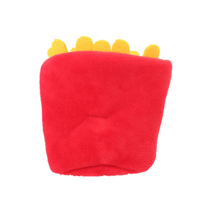 Juguete Ecológico para Perros de Peluche con Diseño de Comida (Pizza, Hamburguesa, Bistec, Helado, Papas Fritas) para Uso en Interiores - Product Image 2