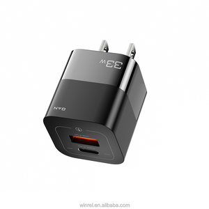 Cargador de viaje inteligente, sin miedo A la noche, eficiente, cuerpo más pequeño, 33w, tipo C, USB A - Product Image 1