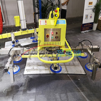 Nouveau robot intelligent d'installation de verre avec capacité de charge de 800 kg pour le levage par aspiration et le positionnement des panneaux