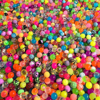 Fabrication moins cher 25MM 27MM 32MM balle rebondissante jouet balles rebondissantes en caoutchouc enfants balle élastique en caoutchouc jouet