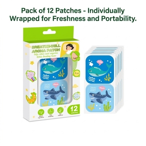 Patch contre la congestion nasale, patch d'aromathérapie aux huiles essentielles naturelles, patch parfumé sans médicament pour le nez bouché - Product Image 5