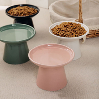 Gamelle surélevée en céramique pour chat et chien – Multi-usages, étanche, durable, anti-salissure, protection du cou, grande capacité