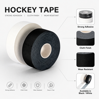 Vente Flash : Ruban Adhésif Personnalisé pour Hockey 2,5 cm * 25 m – Ruban Polyvalent pour Raquettes de Sport, Accessoire pour Bâtons de Hockey sur Glace et sur Roulettes