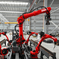 Máquina Remachadora Automática de Ensamblaje de Soldadura Controlada por CNC con Núcleo PLC ZMDE para Marcos de Acero y Placas de Refuerzo de Vigas en H