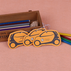 Promocional personalizado regalo flor colgante de papel ambientador de aire del coche - Product Image 4