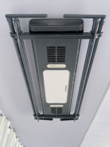 Smart Lighting Height-Adjustable Disinfecting Air-<b>Drying</b> Remote-Controlled Voice-Activated Electric <b>Clothes</b> <b>Drying</b> <b>Rack</b> - Product Image 4