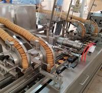 Ligne d'emballage de sandwich à biscuits rempli de crème au chocolat à grande vitesse Skywin Machine