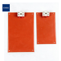 Plaque chauffante électrique en caoutchouc silicone JRD-G 50/100/150W, étanche et durable, pour dégommage et armoires électriques