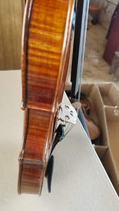 ไวโอลินรุ่น <span class=keywords><strong>Stradivarius</strong></span> ขนาด 4/4 3/4 1/2 เสียงไพเราะ หน้าไม้สปรูซแท้ หลังไม้เมเปิล ลายไม้ชัดเจน - Product Image 2