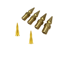 Pointes anti-oiseaux réglables personnalisées en acier inoxydable, pièces usinées CNC, polissage à ressort, incluant aluminium, cuivre, laiton, acier au carbone