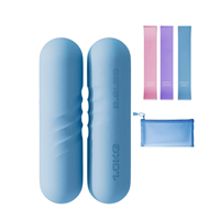 En gros Ensemble de haltères en silicone portables pour la musculation à domicile, le yoga et le Pilates