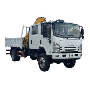 Camion tout-terrain haute performance ISUZU double cabine 5 tonnes 7 tonnes avec grue à bras articulé 4x4 - Product Image 6