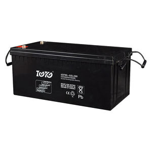 Stock al por mayor de ciclo profundo <span class=keywords><strong>AGM</strong></span> 6GFM200 almacenamiento recargable 12V200AH/10HR 200ah batería de gel de plomo ácido - Product Image 1