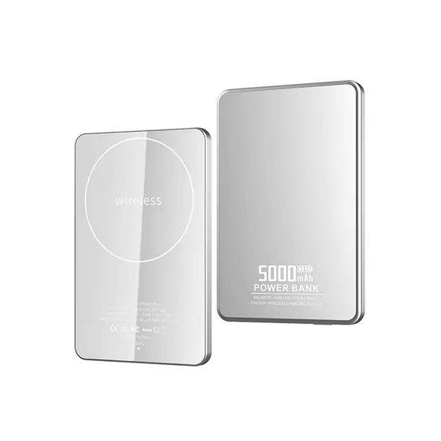 Ultra Thin 7mm Thickness Semi-solid Batteries 5000mAh Powerbank Fast Charging Magnetic Wireless Portable Power Banks