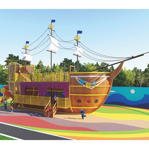 مجموعة شرائح خشبية لسفن القراصنة مصنوعة حسب الطلب لحدائق المغامرة والمدارس للتسلية العائلية - Product Image 1