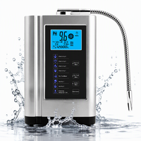EHM-729 Ioniseur d'eau alcaline électrique de comptoir à 7 plaques pour usage domestique et hôtelier