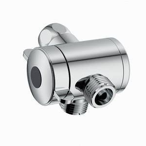 G1/<span class=keywords><strong>2</strong></span> بوصة ABS 3 طرق كروم مع مكسرات نحاسية للاستحمام اليدوي-صنبور ملحق - Product Image 1