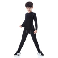 Vêtements de sport pour enfants Vedo Kids Fitness Wear, logo personnalisé, polyester, unisexe, entraînement, basketball, football, yoga, vêtements de fitness pour enfants, sous-vêtements de sport