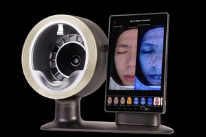 Analyseur de diagnostic cutané 3D portable à IA, scanner facial, miroir magique, appareil d'analyse de <span class=keywords><strong>la</strong></span> peau, analyseur cutané - Product Image 5