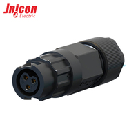 Connecteur étanche M12 autobloquant 5 broches mâle-femelle surmoulé sans câble IP67 pour LED, aérospatiale, micro-ondes, alimentation extérieure