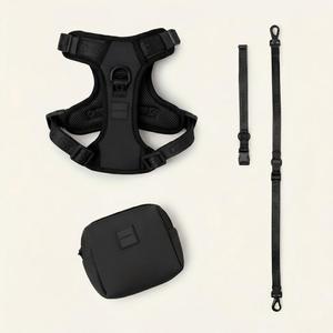 Ensemble <span class=keywords><strong>Harnais</strong></span> et Laisse Ajustables Personnalisés <span class=keywords><strong>pour</strong></span> Chien, <span class=keywords><strong>Collier</strong></span> et Laisse Jacquard avec Logo, Pochette à Friandises <span class=keywords><strong>pour</strong></span> Chien, <span class=keywords><strong>Harnais</strong></span> Anti-Traction <span class=keywords><strong>pour</strong></span> Chien - Product Image 2