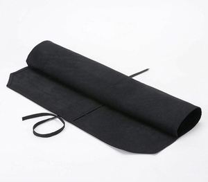 Free Sample Chefs Knife <b>Roll</b> <b>Bag</b> Heavy Duty Waxed Canvas Chef Knives Storage <b>Roll</b> Case with 6 Slots Knife Carrier Holder - Product Image 4