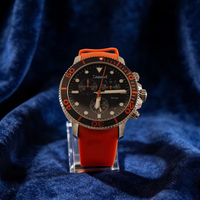 Мужские спортивные часы OEM Luxury Seastar с силиконовым ремешком, механизмом ETA, сапфировым стеклом, водонепроницаемые, с люминесцентными стрелками, модель T120