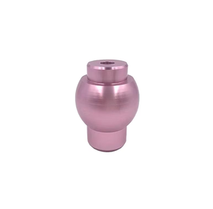 Perilla de Control Esférica de Aleación de Aluminio Anodizado en Color, Mecanizado CNC Personalizado, Componente para Instrumentos y Maquinaria, OEM ODM - Product Image 3