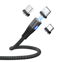 Hot Selling Protector de Cable USB-Erweiterung 3 in 1 magnetisches Ladekabel