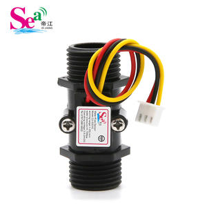 Sensor de Flujo de Agua con Lector de Tarjetas G1/2, Medidor de Flujo Electromagnético de 4 Puntos para Calentadores de Agua, Efecto Hall, Material Plástico, Modelo S201C - Product Image 3