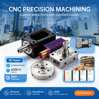Pièces métalliques de précision personnalisées, services d'usinage CNC à 3/4/5 axes, prototypes rapides, y compris l'alliage d'aluminium et l'acier inoxydable