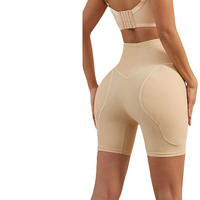 Culottes gainantes pour femmes avec coussinets de hanche, ceinture à boucle, coussinets de hanche pour femmes, rehausseur de forme corporelle avec crochet pour les fesses