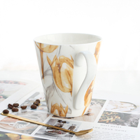 Tasses en céramique de style nordique, vente en gros personnalisée, mugs en porcelaine fine pour cadeaux d'affaires