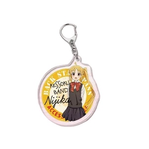 Porte-clés en acrylique de personnages d'anime Bocchi the Rock, Gotou Hitori, Ijichi Nijika, <span class=keywords><strong>Yamada</strong></span> Ryo, figurines d'anime, pendentif pour fans, porte-clés - Product Image 1