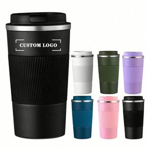 Tasse à café de voyage personnalisée avec logo, cadeaux promotionnels d'entreprise, ensemble cadeau personnalisé avec logo imprimé, tasse à café en acier inoxydable - Product Image 1