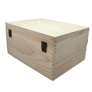 Caja <span class=keywords><strong>de</strong></span> regalo <span class=keywords><strong>de</strong></span> madera <span class=keywords><strong>de</strong></span> embalaje sin terminar simple personalizada - Product Image 3