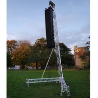 Sistema de armazón de elevación de altavoz, armazón de torre de aluminio para Matriz de líneas
