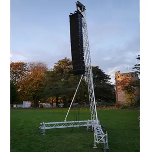 Sistema de elevação do alto-falante do design da torre de alumínio para o conjunto da linha