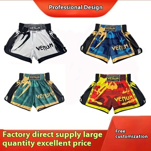 Nouveaux Shorts UFC d'Entraînement de Combat <span class=keywords><strong>Sanda</strong></span> Fitness Sports MMA <span class=keywords><strong>Boxe</strong></span> Prêts à la Vente avec Emplacement Logo Avant - Product Image 2