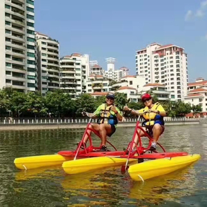 Pédale de banane gonflable de haute qualité, taille personnalisée, tubes <span class=keywords><strong>pour</strong></span> bateau, vélo d'eau flottant, livraison gratuite - Product Image 4