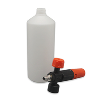 Canon à mousse en plastique de nouvelle conception avec poignée ergonomique pour le detailing automobile et le lavage à domicile, pistolet à mousse riche en mousse